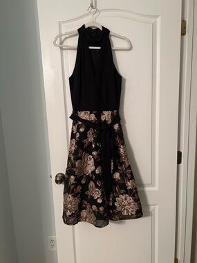 White House Black Market jacquard dress 6